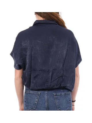 Chemise Satin Marine Femme An'ge Leonie 2