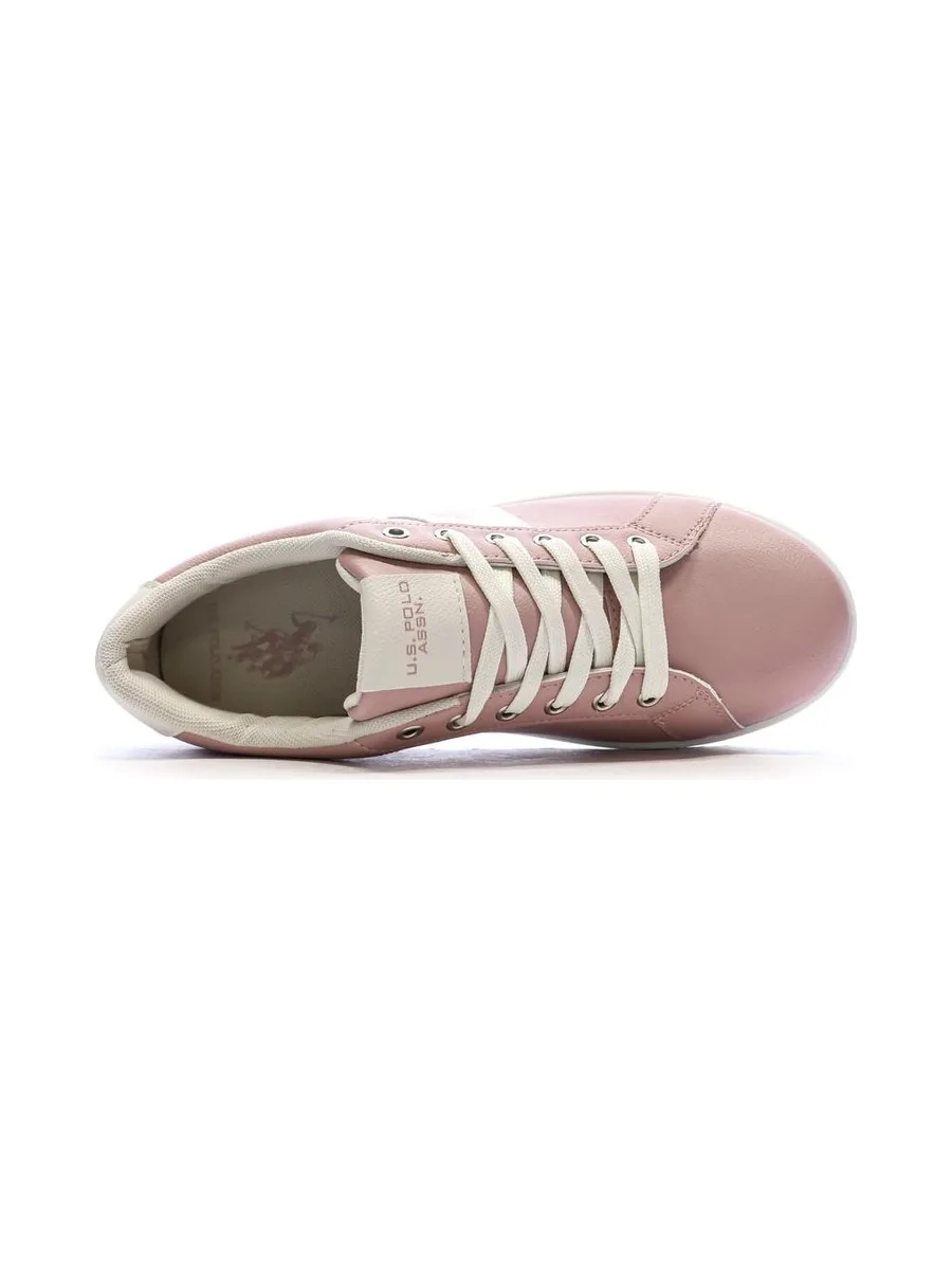 Baskets Roses/Blanches Femme US Polo ASSN For Everyday 5