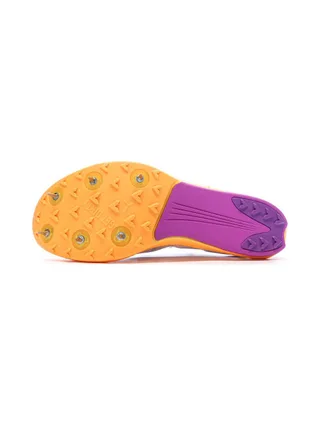 Chaussures Athlétisme Blanc/Rose Mixte Puma Crossfox Nitro Elite 5