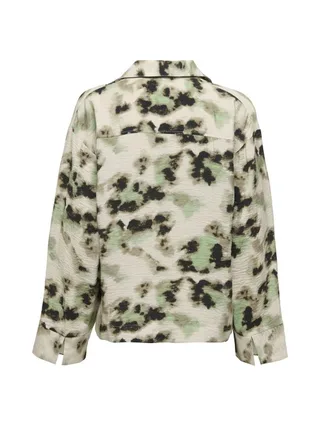 Blouse Beige/Vert/Noir Femme JDY Millie 2