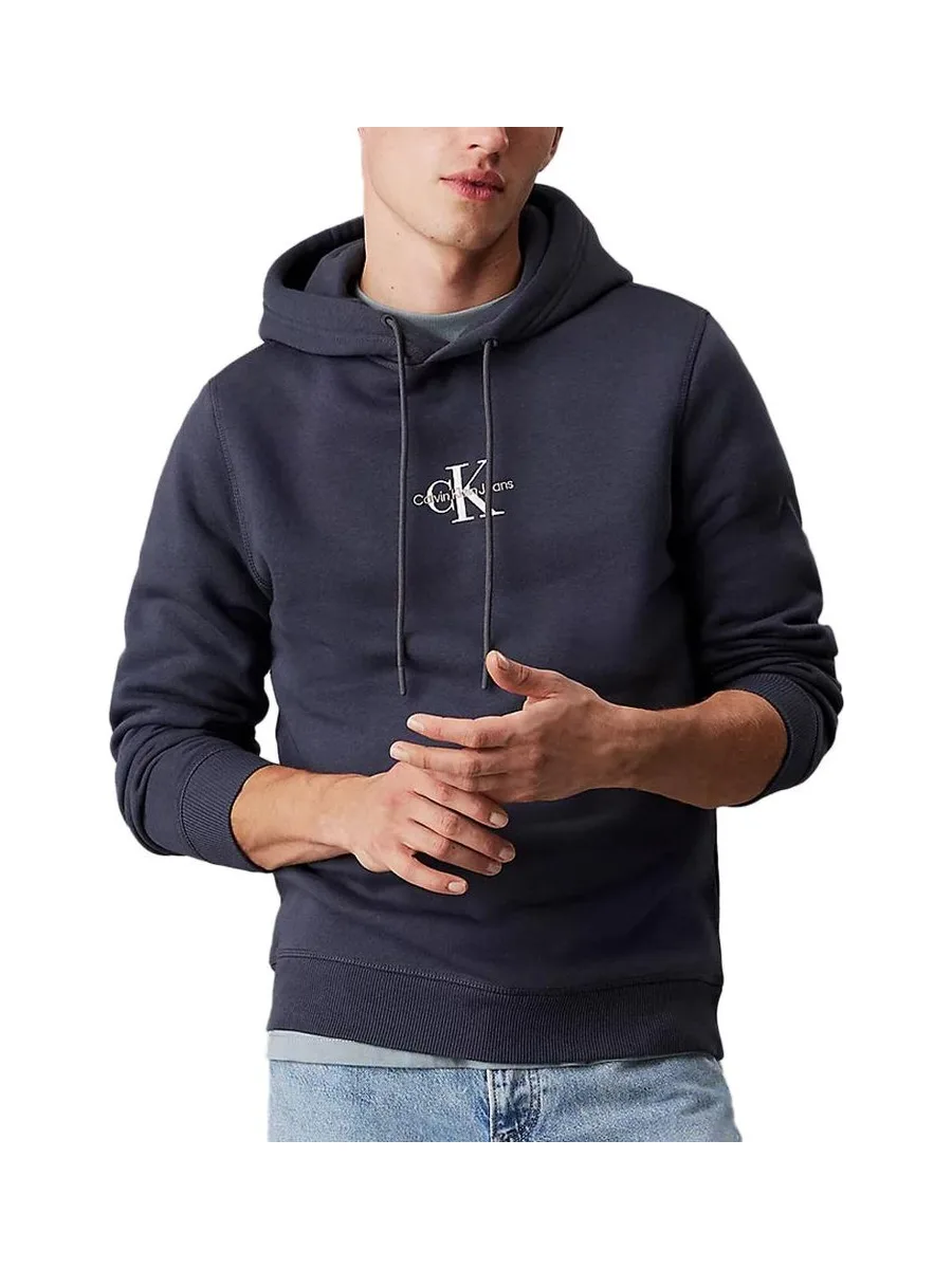 Sweat Marine Homme Calvin Klein Jeans Monologo 2