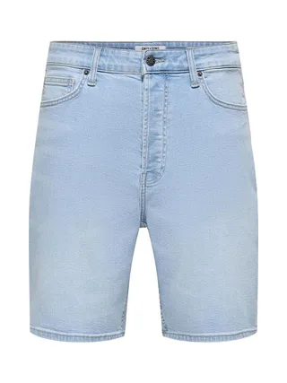 Short en Jean Bleu Homme Only & Sons Onsfade Stretch 3