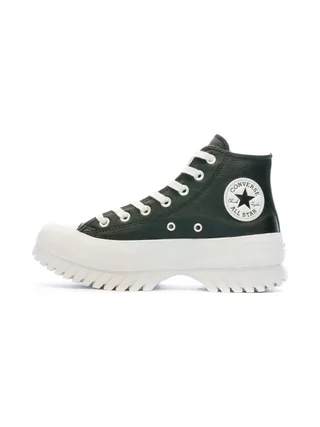Baskets Noir Femme Converse Lugged 1
