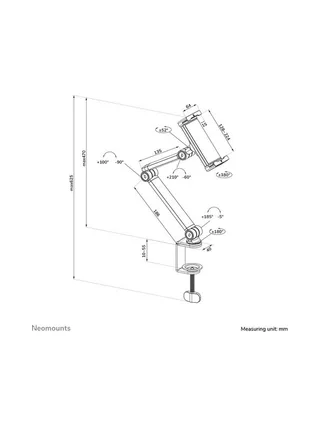 Neomounts DS15-545BL1 20