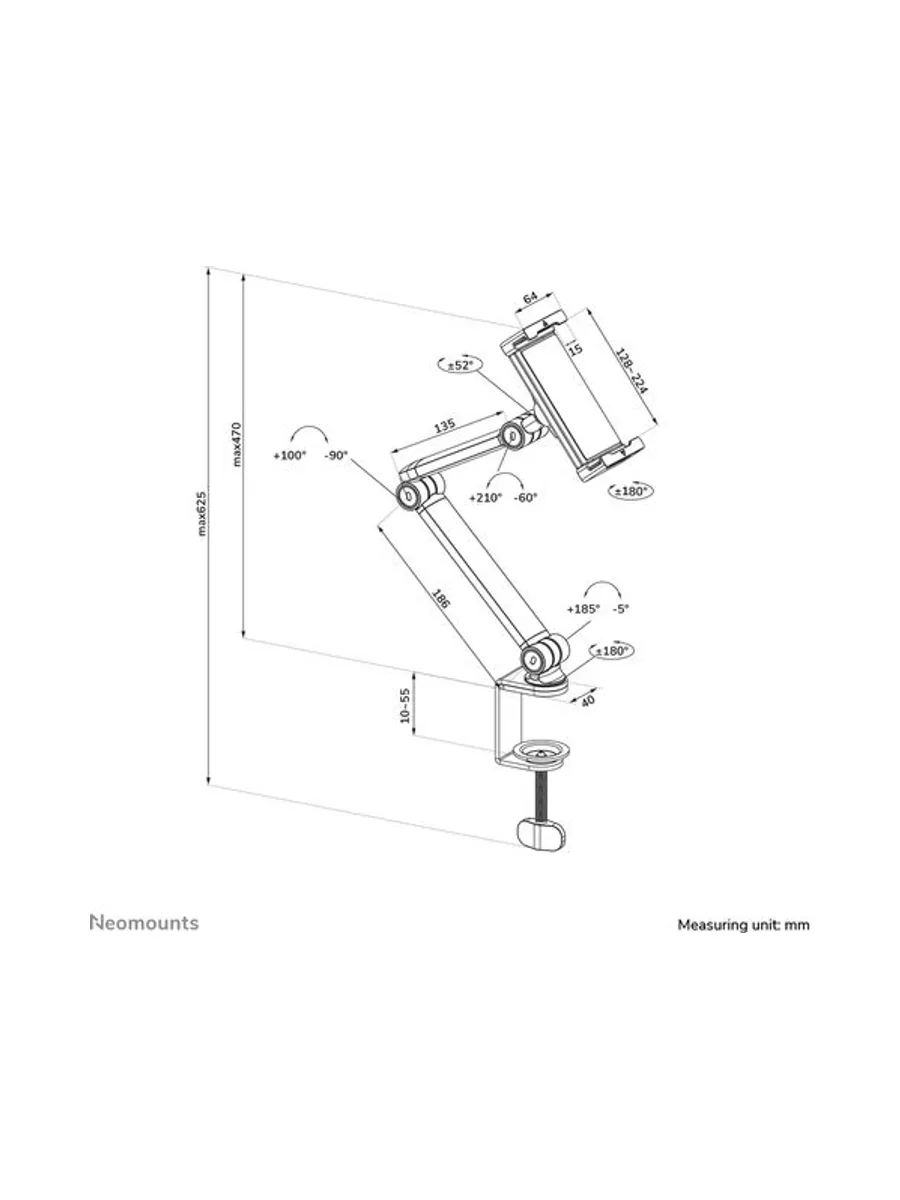 Neomounts DS15-545BL1 20