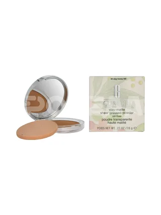Clinique Stay-Matte Sheer Pressed Powder 7.6g - #04 Stay Honey (M) 1