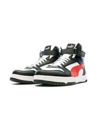 Baskets Noir/Rouge Homme Puma Rbd Game 6