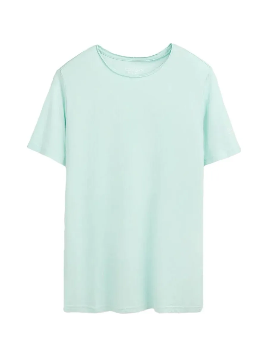 T-shirt Vert Menthe Homme Teddy Smith T-geo 2