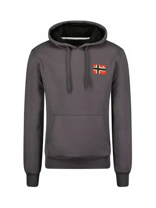 Sweat Gris Homme Geographical Norway Fondant 1