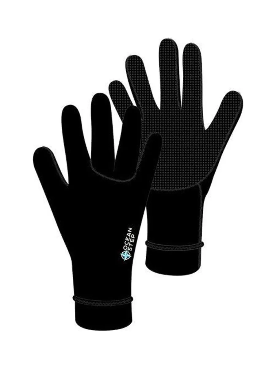 Gants de surf en néoprène Noir Homme Ocean Step Neogloves 3mm 2