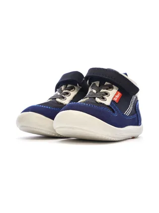 Baskets Hautes Marine Garçon Kickers Bottillon 6
