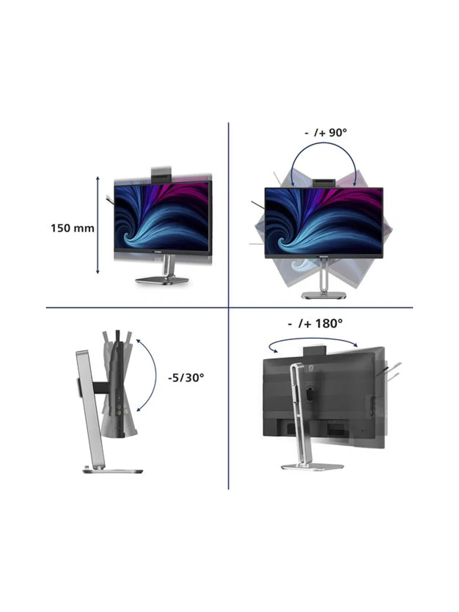 Philips 24B2U4301H/00 computer monitor 3
