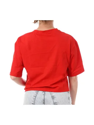 T-shirt Rouge Crop Femme Supreme Grip Ranaka 2