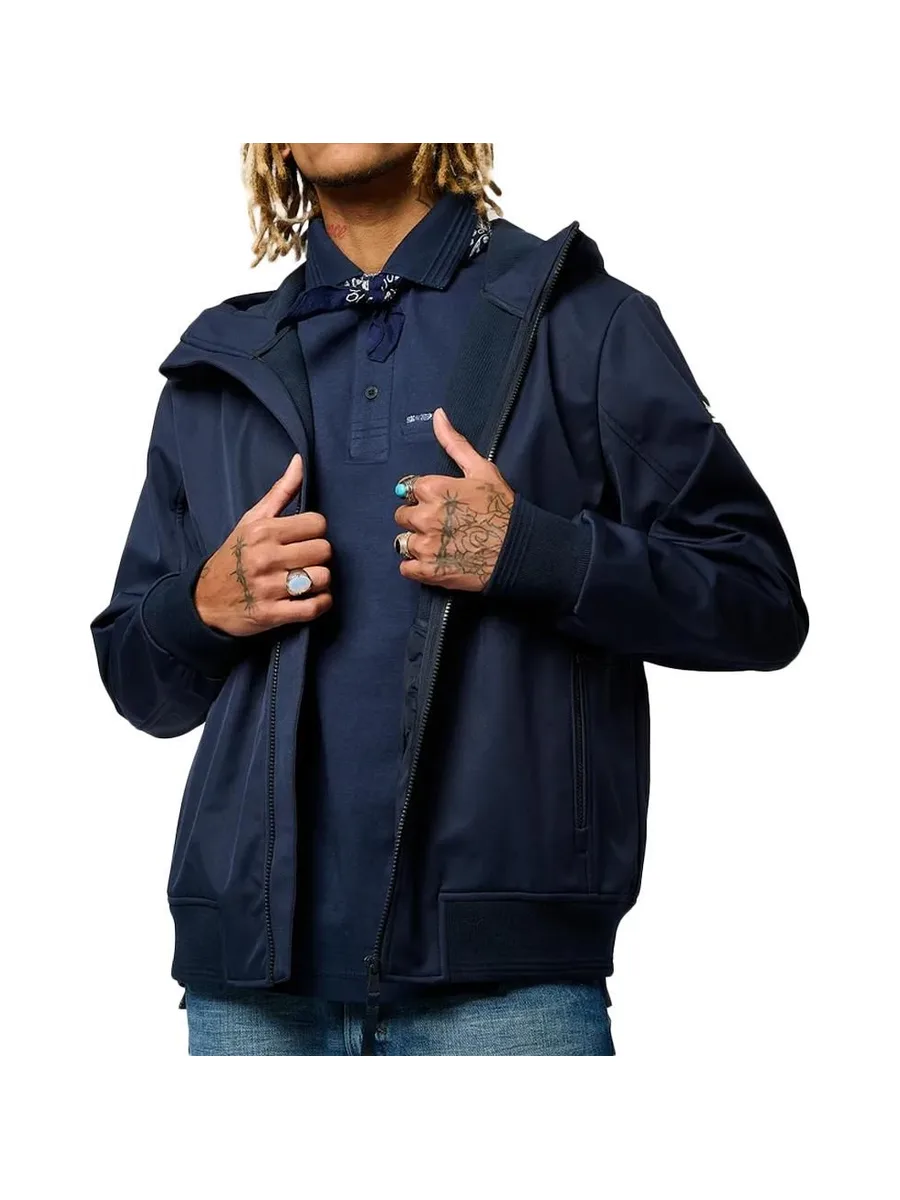 Veste Zippé Marine Homme Kaporal LEON 2