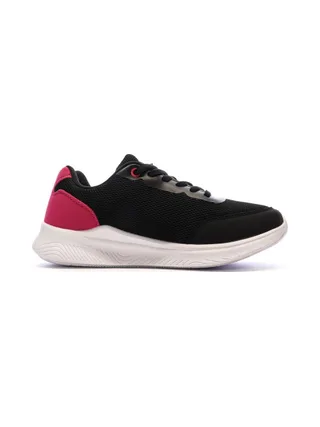 Baskets Noir/Rose Femme Umbro Nateo 2