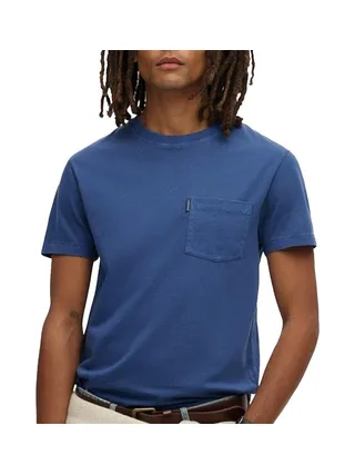 T-Shirt Bleu Homme Superdry Essential 1