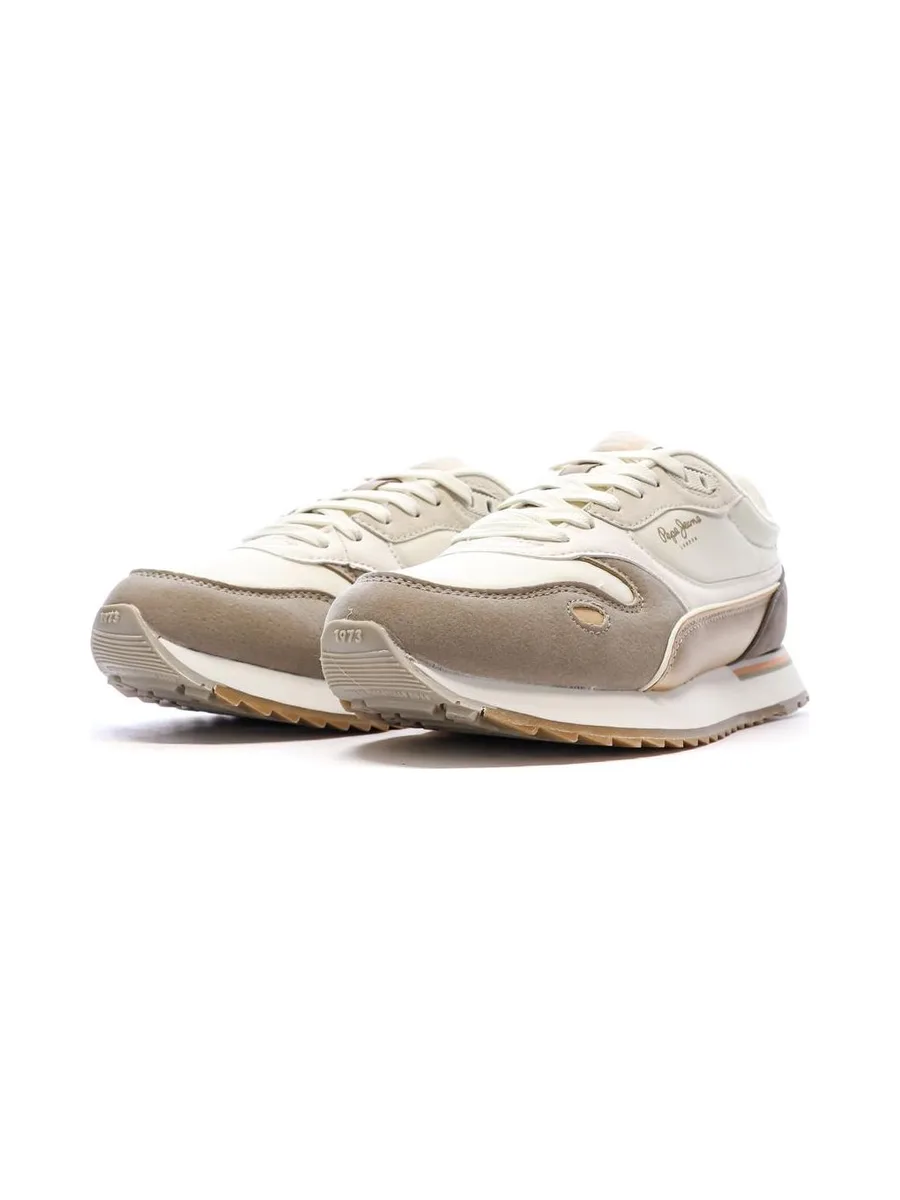 Baskets Beige Femme Pepe jeans Bexley City 7