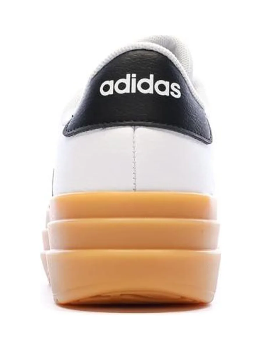 Baskets Blanc/Noir Femme Adidas Court Bold 4