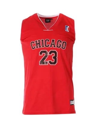 Chicago 23 Maillot de basketball Rouge Homme Sport Zone 1