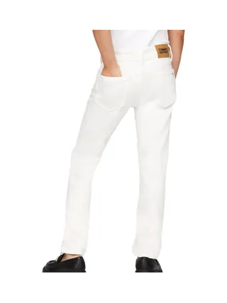 Jean Slim Blanc Fille Tommy Hilfiger Nora 2