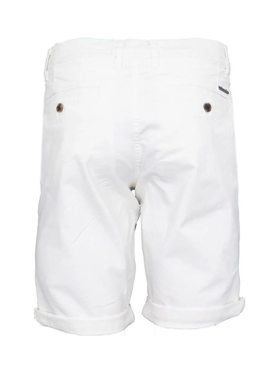 Short Blanc Homme Paname Brothers Bermuda Chino 2