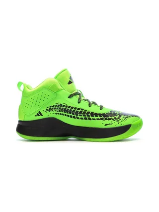 Chaussures de Basketball Vertes Adidas Cross Em Up 5 K Wide 2