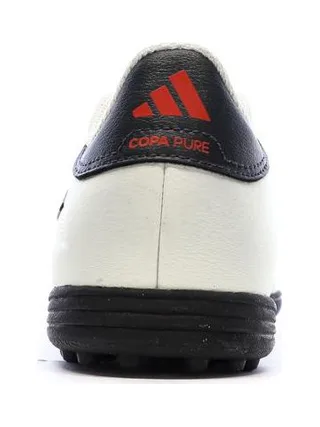 Chaussures de futsal Blanches/Noires Garçon Adidas Copa Pure 2 3