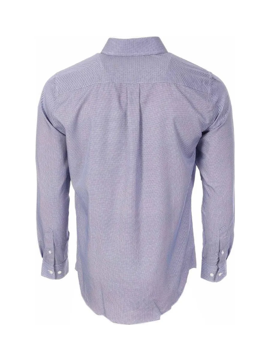 Chemise Marine/Blanc Homme Scotch & Soda SHOP02B41 3