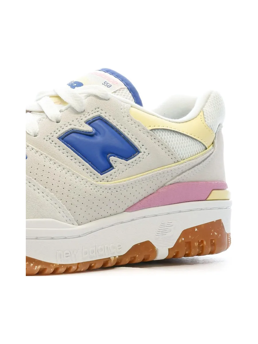 Baskets Beige/Bleu Femme New Balance Bb550 8