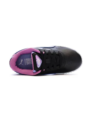 Baskets Noires/Mauves Fille Puma Carina 3.0 Jellyy 4