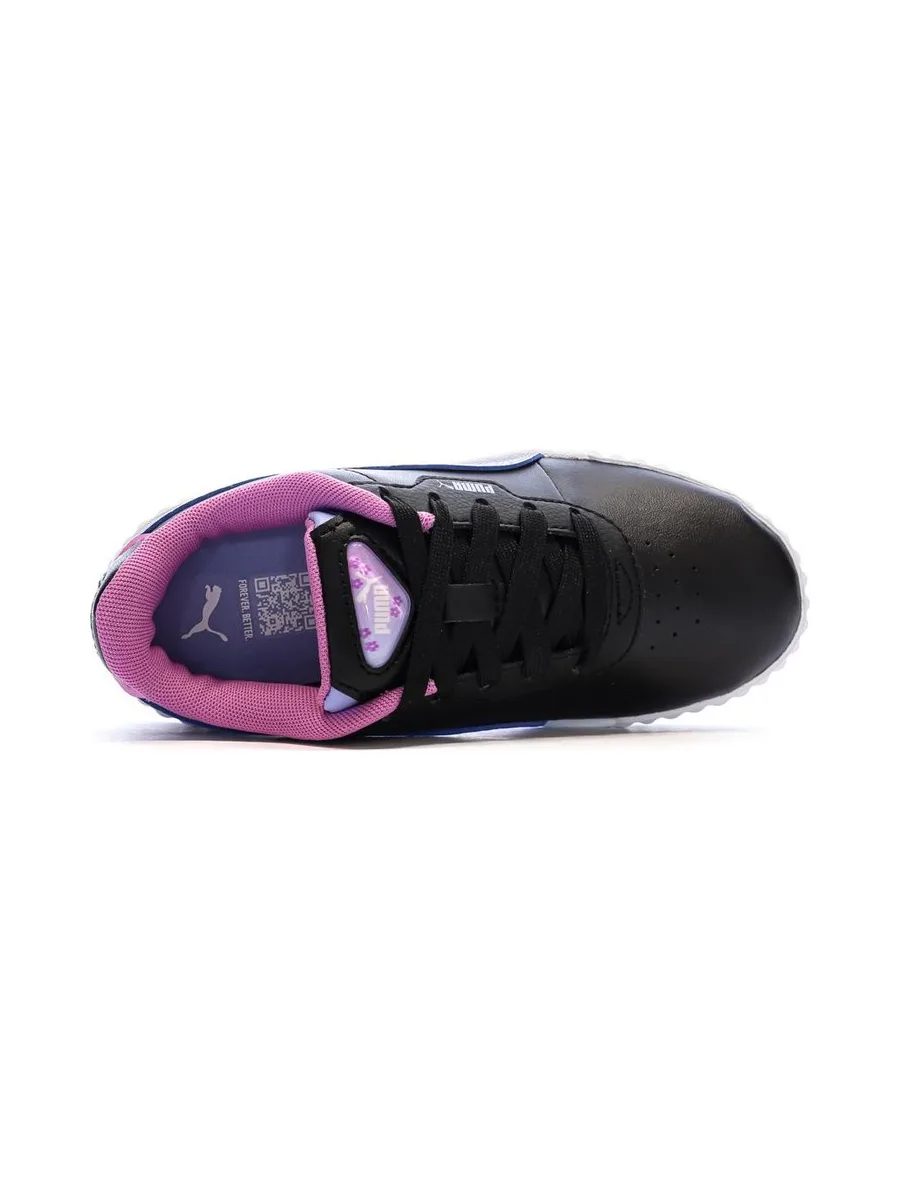 Baskets Noires/Mauves Fille Puma Carina 3.0 Jellyy 5