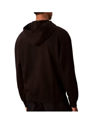 Sweat Noir Homme Calvin Klein Jeans Standard LV14LD231G 2