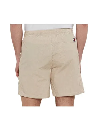 Short Beige Homme Tommy Jeans Seersucker 2