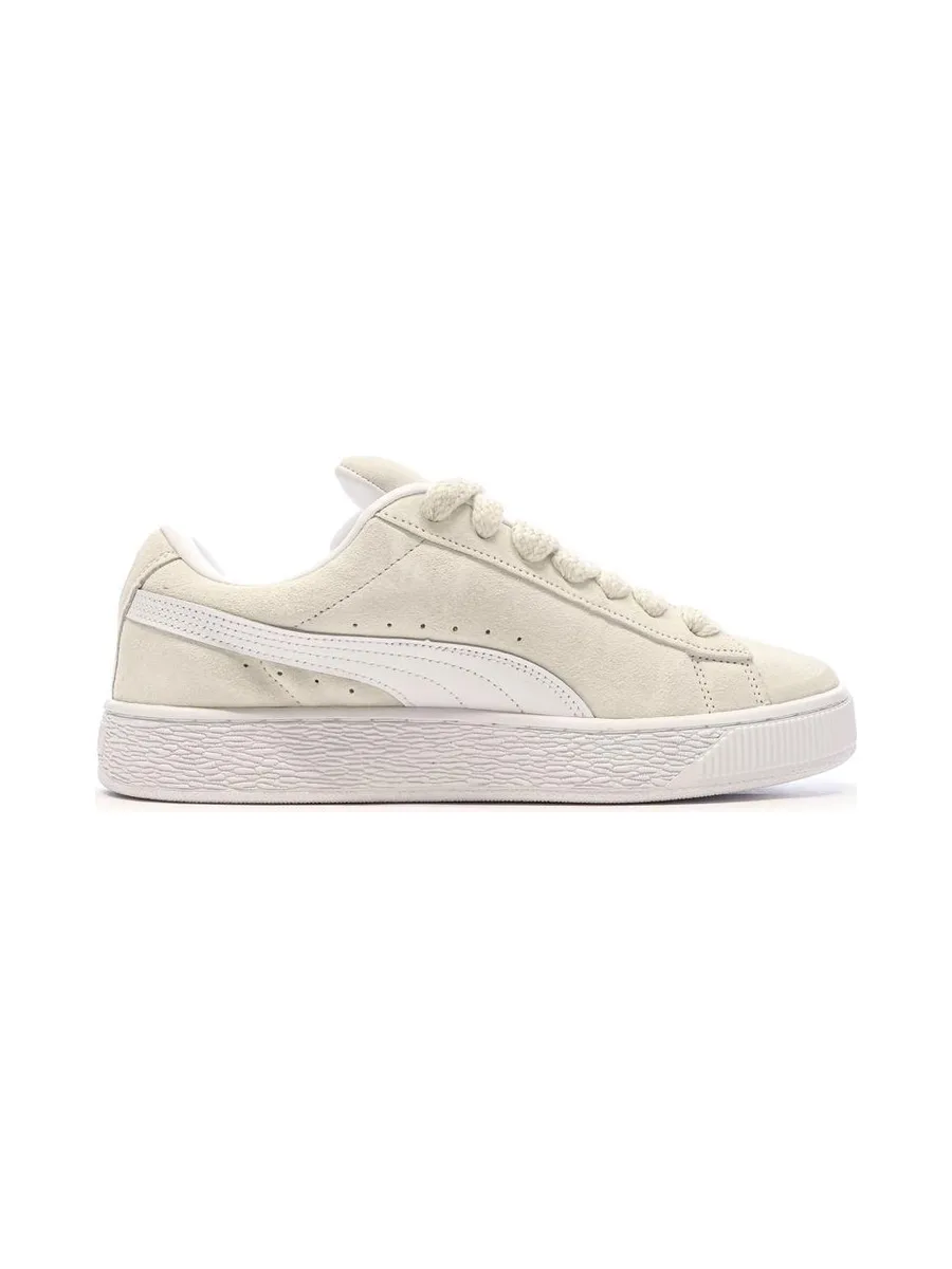 Baskets Beige/Blanc Homme Puma Suede XL 3