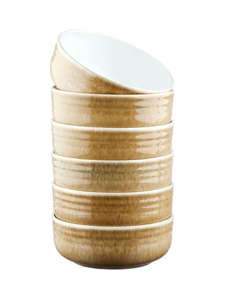 Bol COSMOS Ø15,5cm - 6 pièces - Crème 9