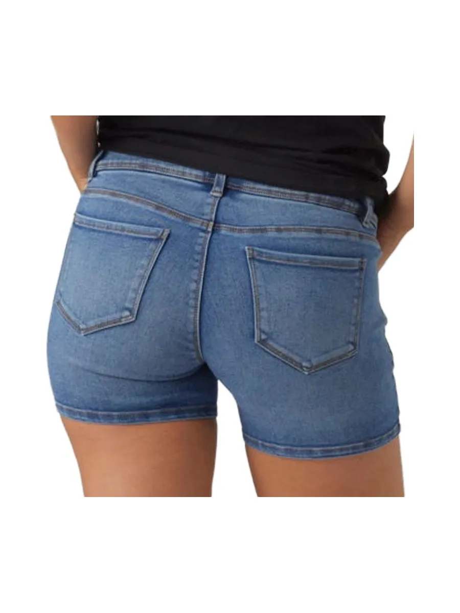 Short en Jean de Grossesse Slim Bleu Femme Mamalicious Rome 3