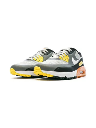 Baskets Grises/Orange Homme Nike Air Max 90 G 6
