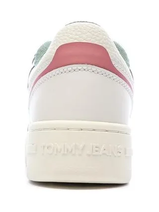 Baskets Blanches/Roses Femme Tommy Hilfiger Retro 3