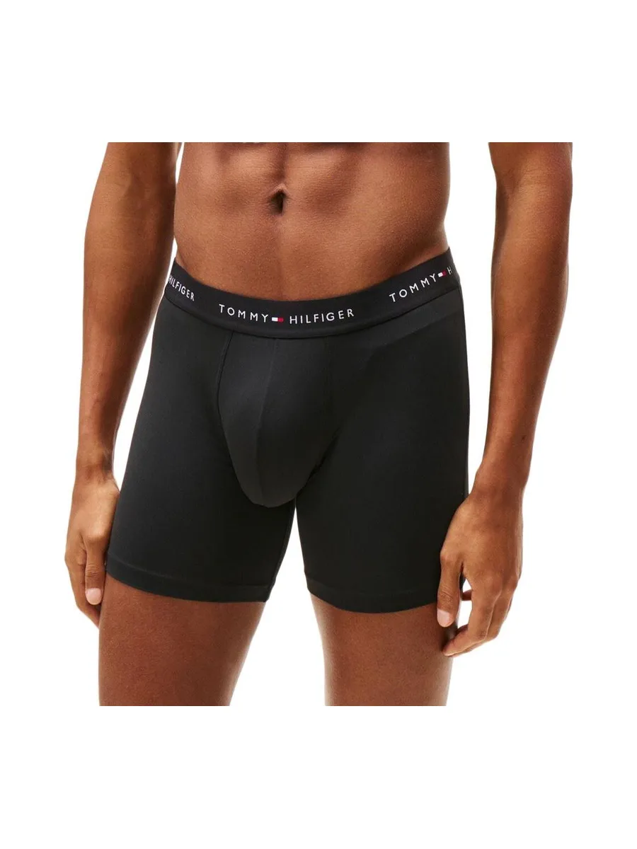 3x Boxers Noir Homme Tommy Hilfiger Brief UM0UM03618 3