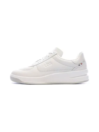 Chaussures Blanches en cuir femme TBS Brandy 1