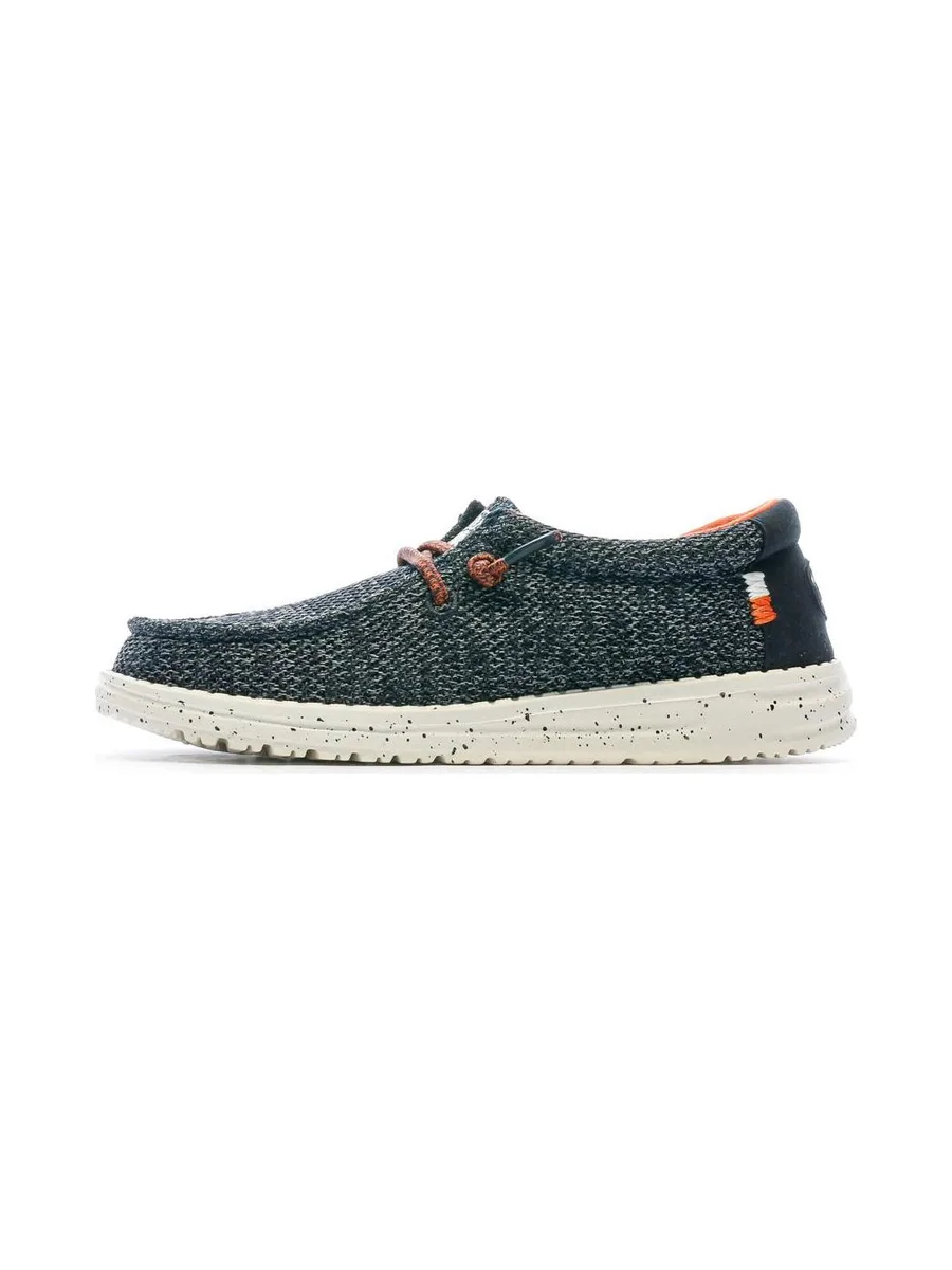 Chaussures Bleu Garçon Hey Dude Wally Youth Sox 2