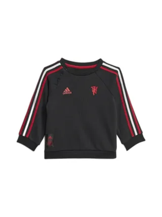 Manchester Survêtement Noir Garçon Adidas 2022/23 2
