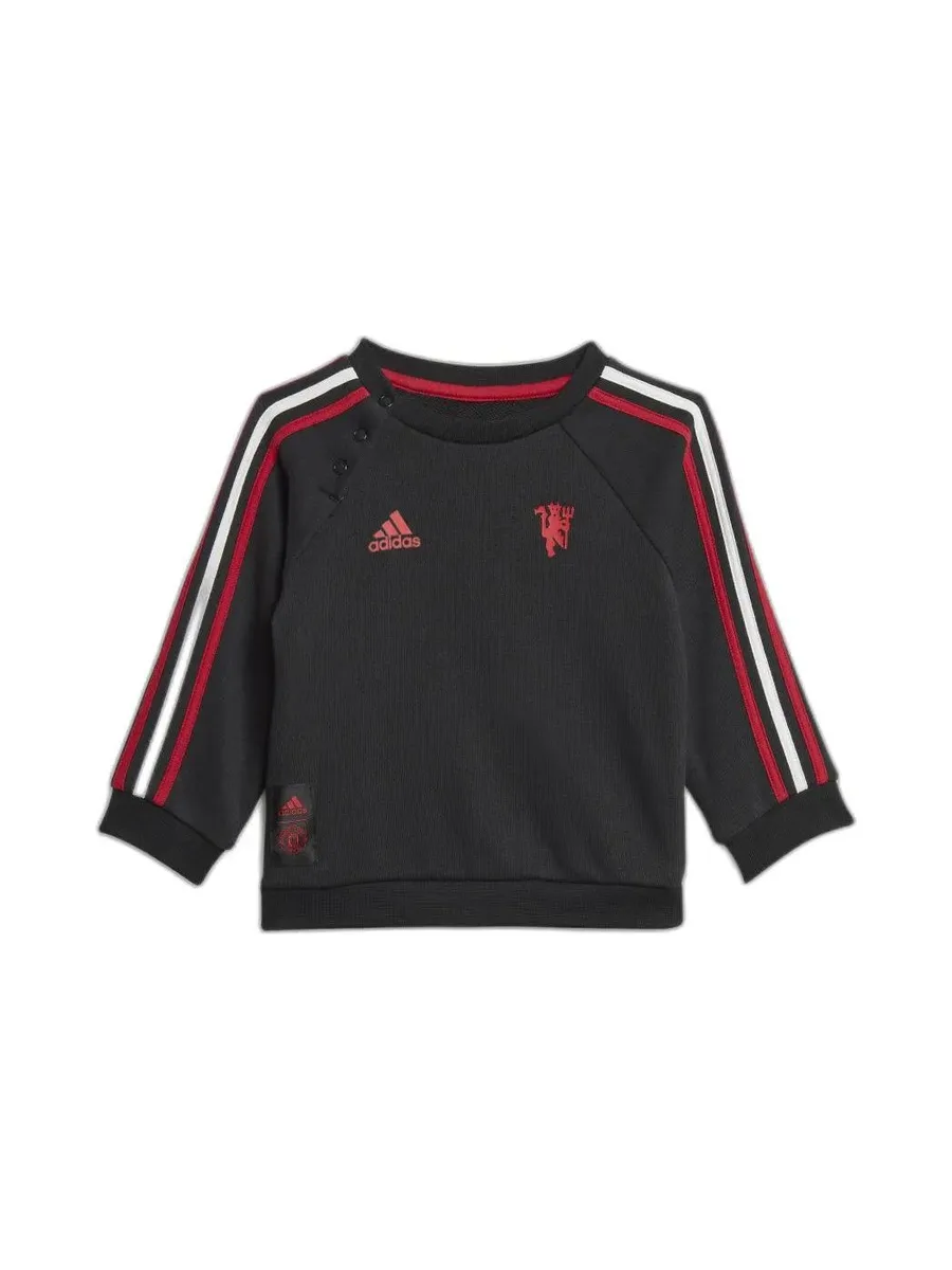 Manchester Survêtement Noir Garçon Adidas 2022/23 3