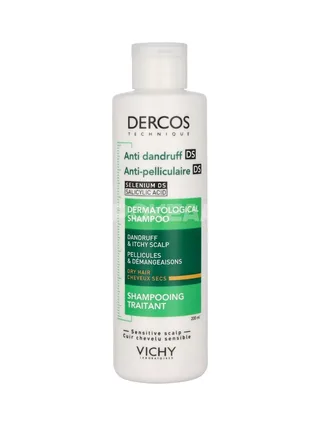 Vichy Dercos Anti-Dandruff Treatment Shampoo 200ml - Dry And Dandruff Hair 2