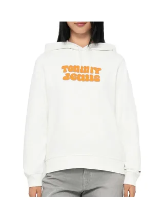 Sweat Ecru Femme Tommy Hilfiger Logo 2 1