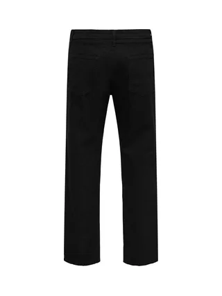 Jean Large Noir Homme Only & Sons Twil Straight 2
