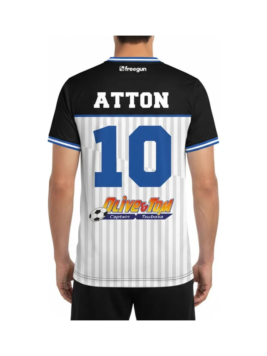 T-shirt Microfibre Noir/Gris homme Freegun Atton 3