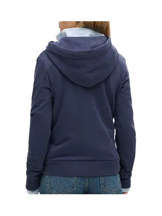 Sweat Marine Femme Superdry Plain Hood 2