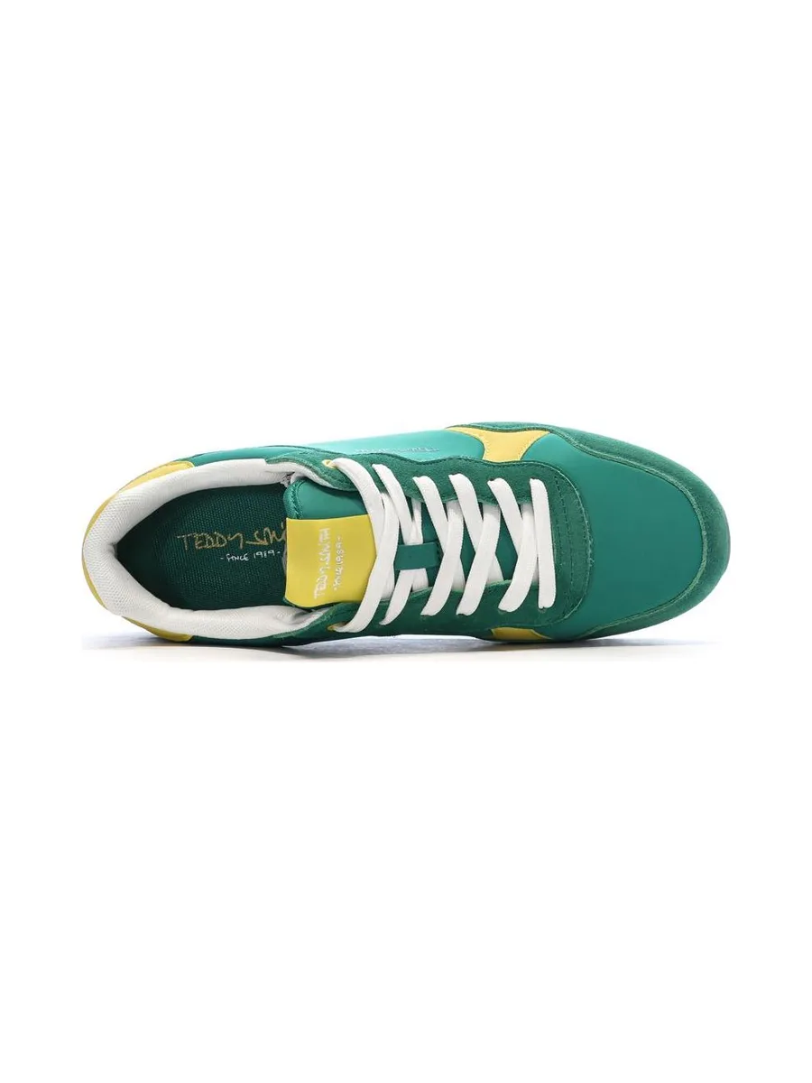 Baskets Vert/Jaune Femme Teddy Smith 120549 5
