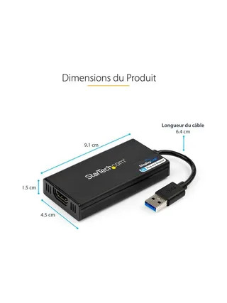 StarTech.com USB32HD4K USB graphics adapter 9
